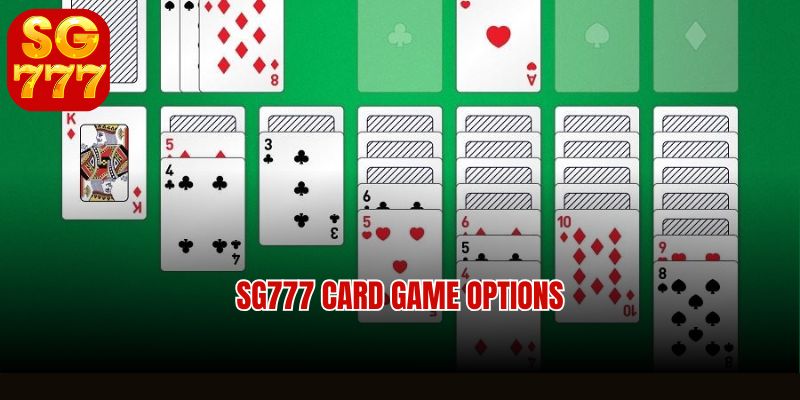 SG777 card game options