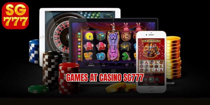 Games at casino SG777