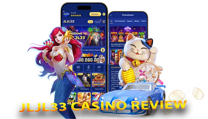 Mobile-first casino interface at JLJL33