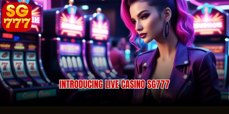 SG777 live blackjack table with professional dealers