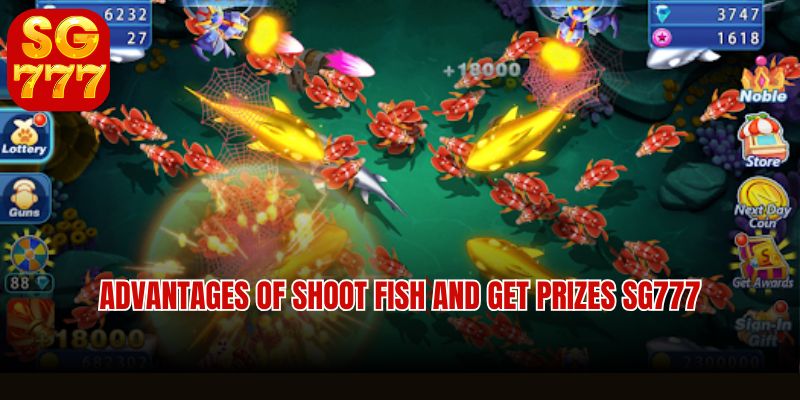 Play shoot fish and get prizes on Sg777 app mobile